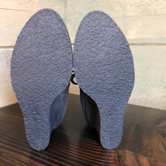 Made in Italy Vic Wedge Leather Sneakers - Picture 12 of 14